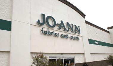 Exterior of a Jo-Ann's craft store.