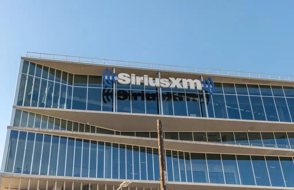 Exterior of a Sirius XM location.