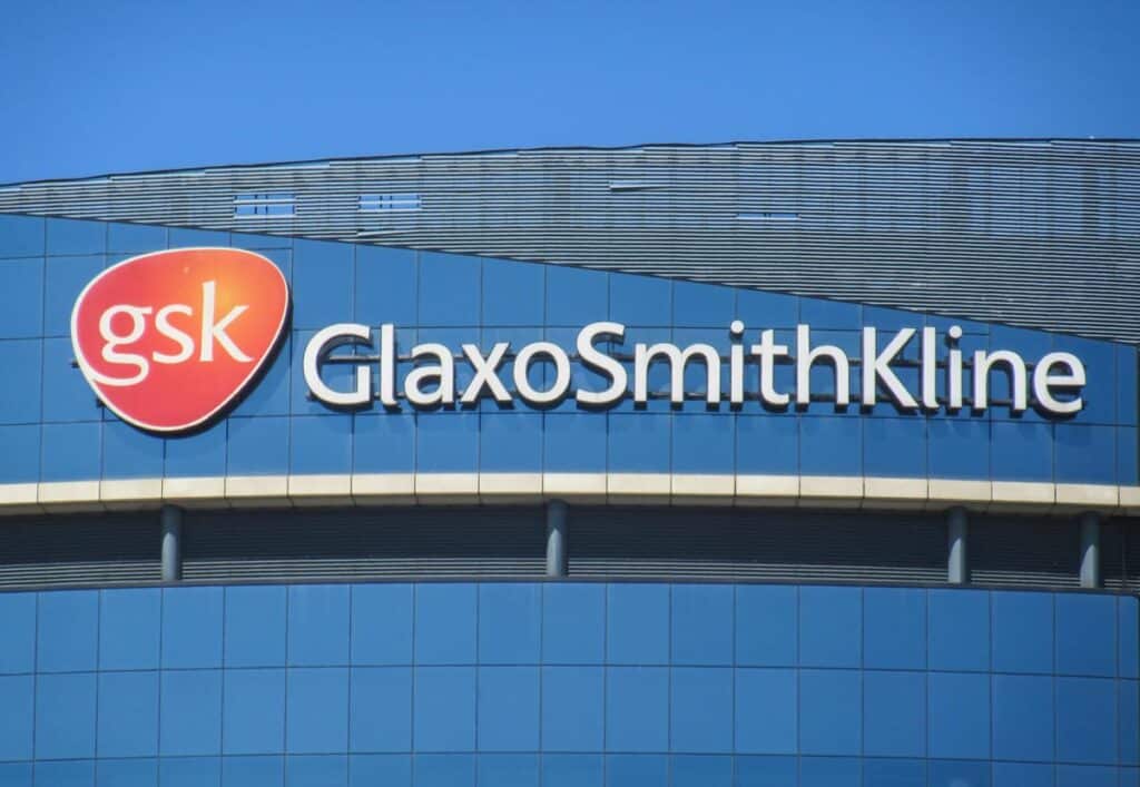 The GlaxoSmithKline headquarters building.