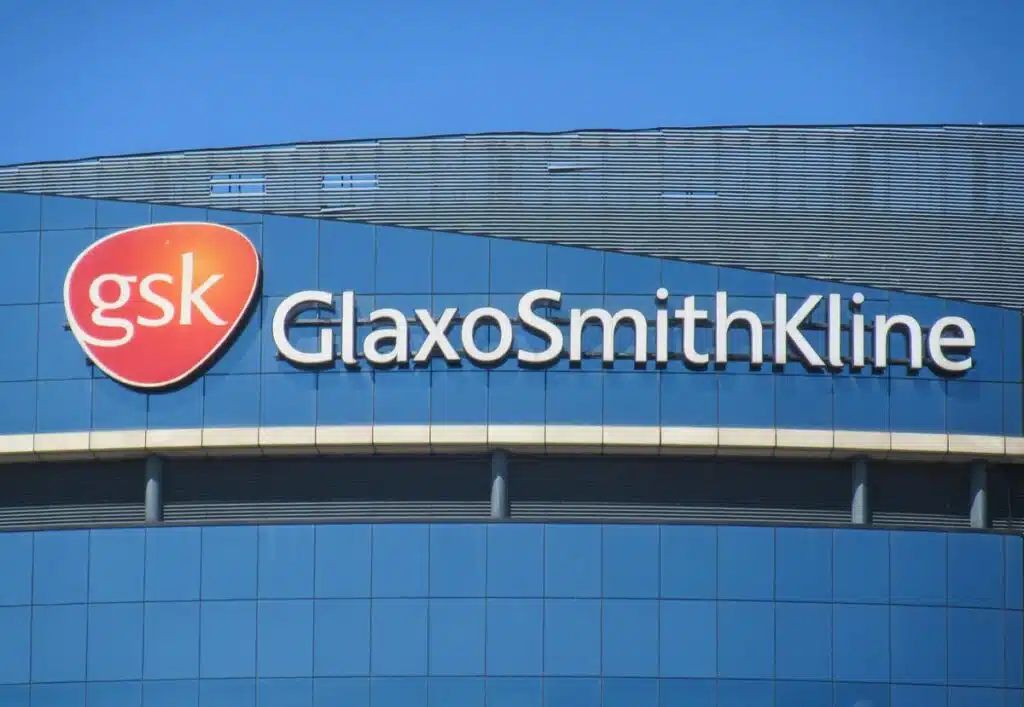 The GlaxoSmithKline headquarters building.