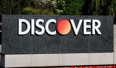 Discover sign outside