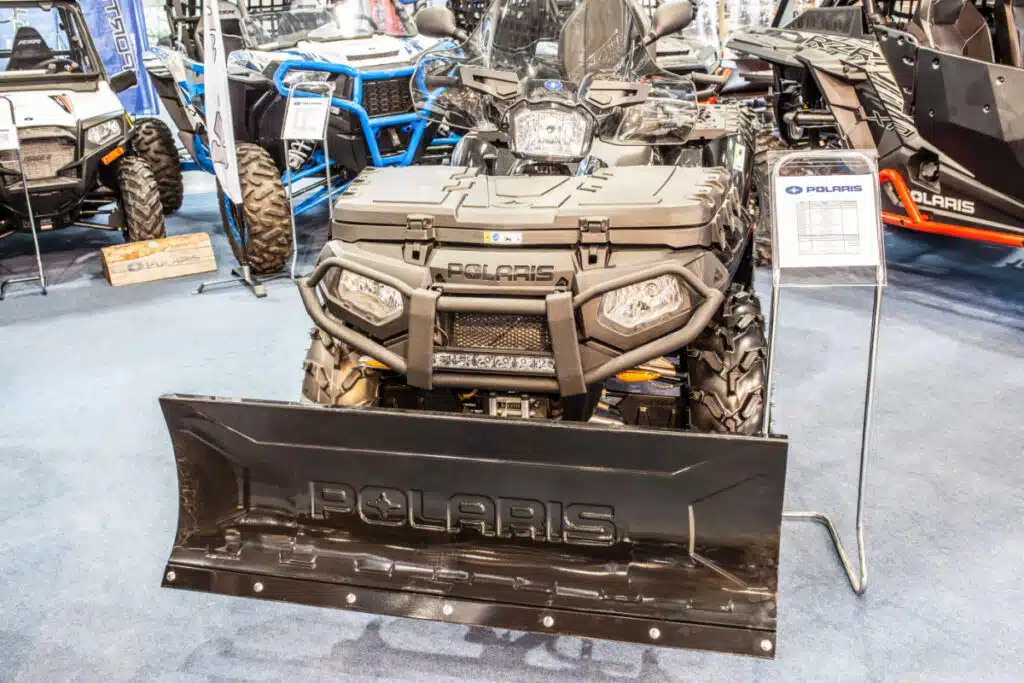 Polaris Sportsman All-Terrain Vehicle in camo
