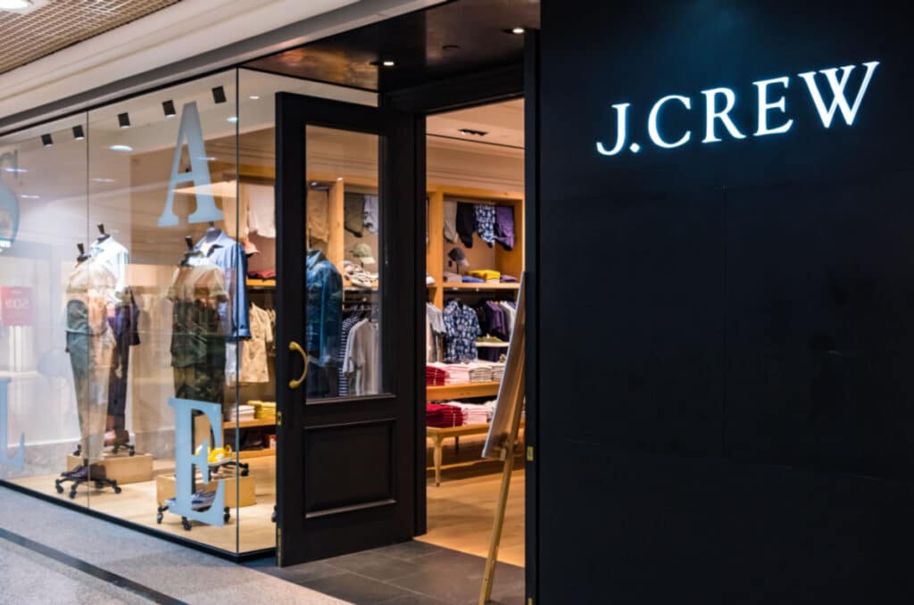 J Crew store representing the J.Crew Factor class action.