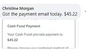 Molekule FB 2-17-23 settlement checks