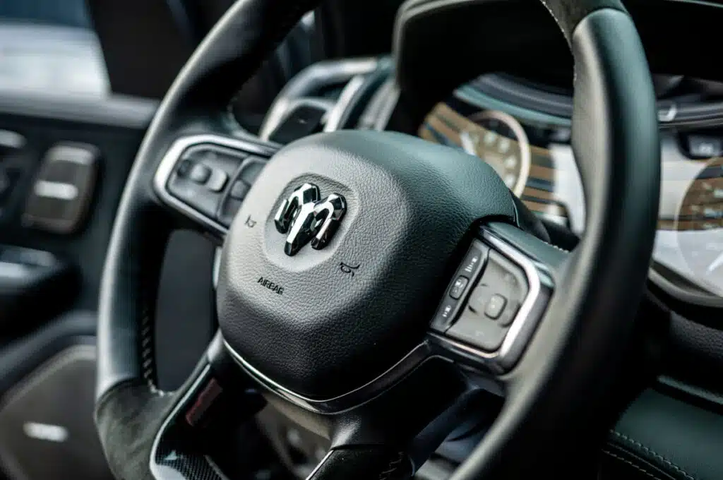Ram steering wheel