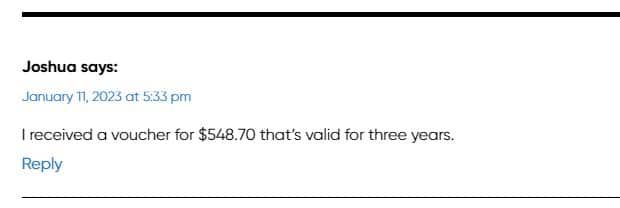StubHub 1-11-23 settlement checks