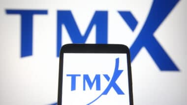 TMX logo on cell phone