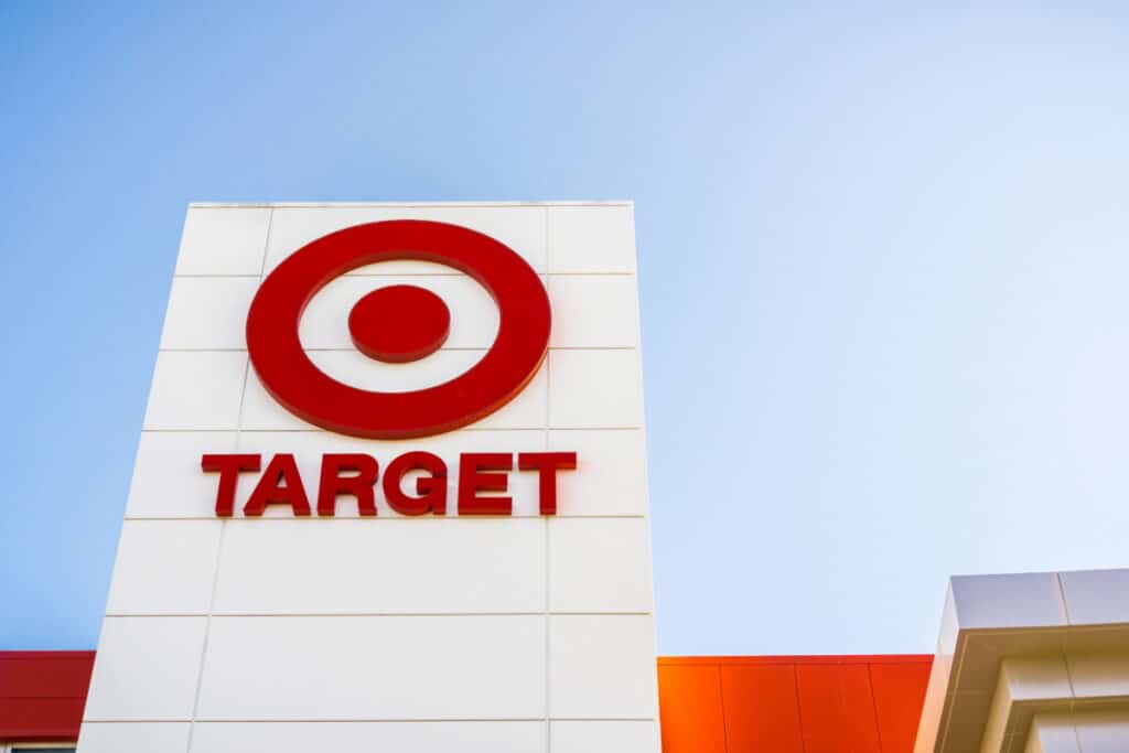 Target Logo on the local store facade