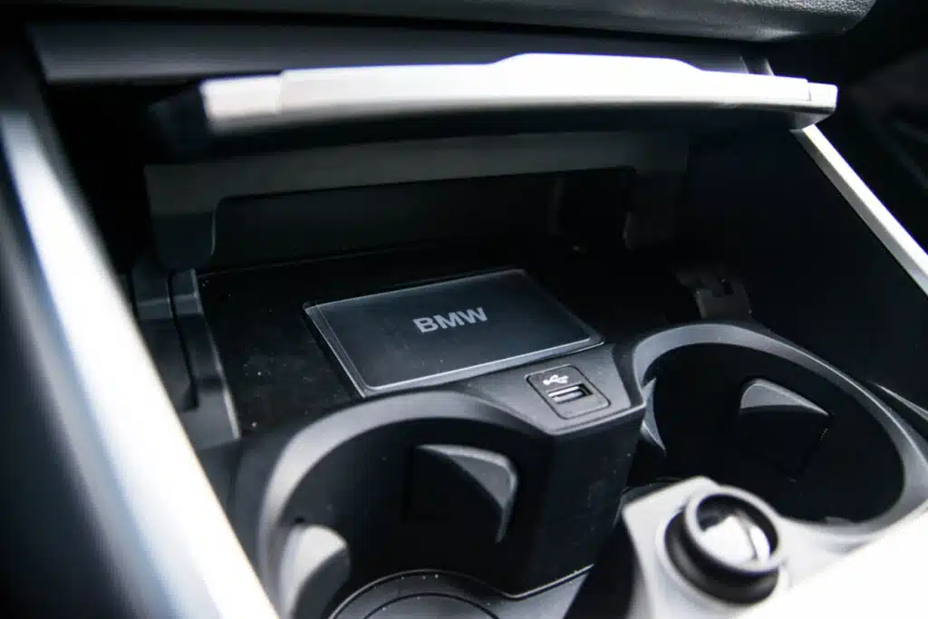 BMW cup holders representing the BMW warning light spill class action lawsuit settlement