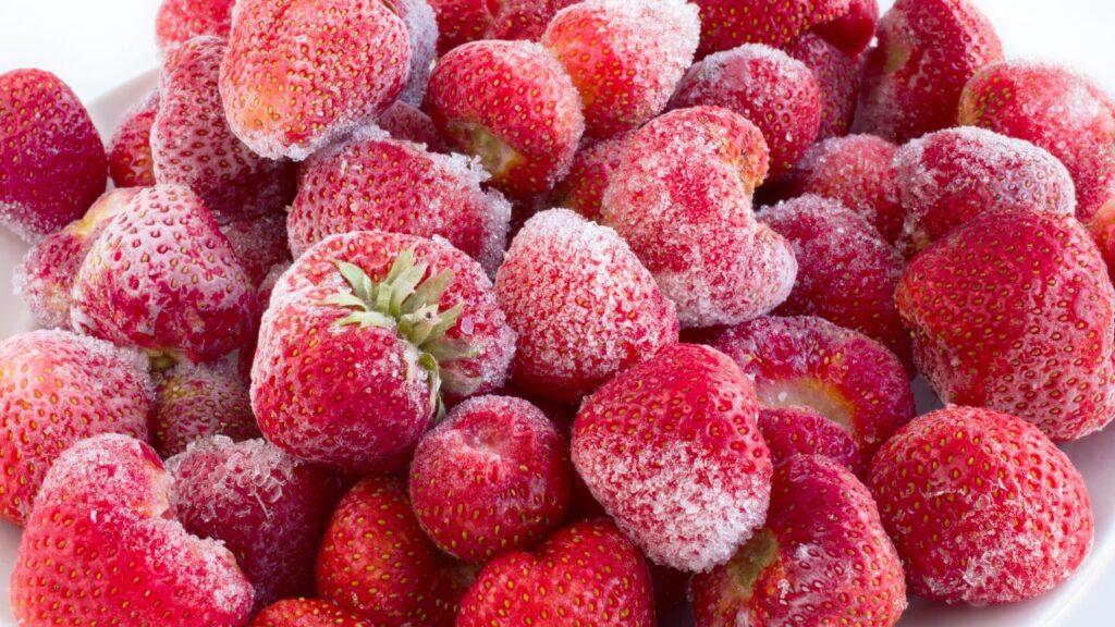 Frozen Strawberries