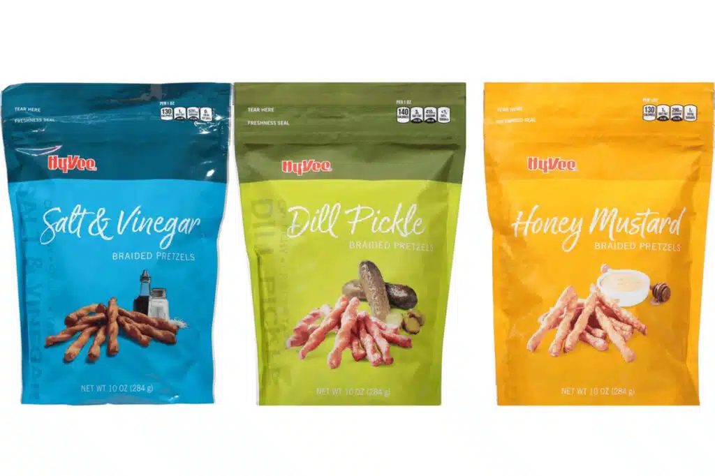 Product photo of recalled pretzels by Dakota Style Foods, representing the pretzel recalls