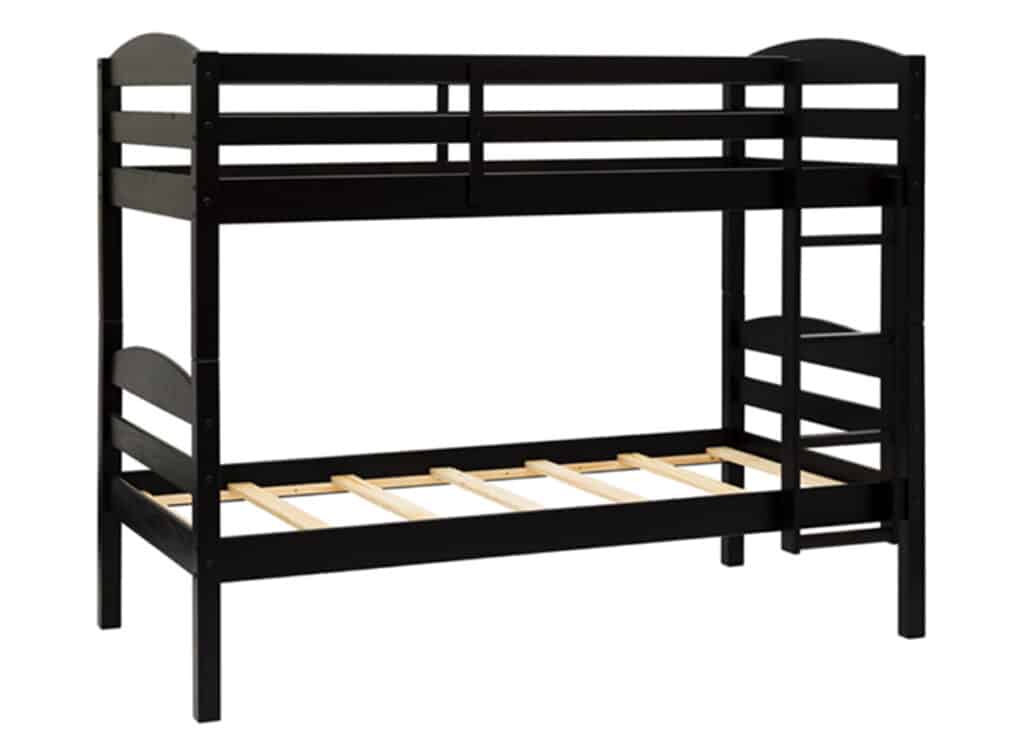 Product photo of recalled twin bunk bed by Walker Edison Furniture.