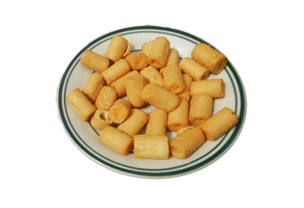 Cheddar cheese combos on a plate, representing the Combos class action.