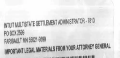 Intuit TurboTax FB 6-1-23 settlement checks