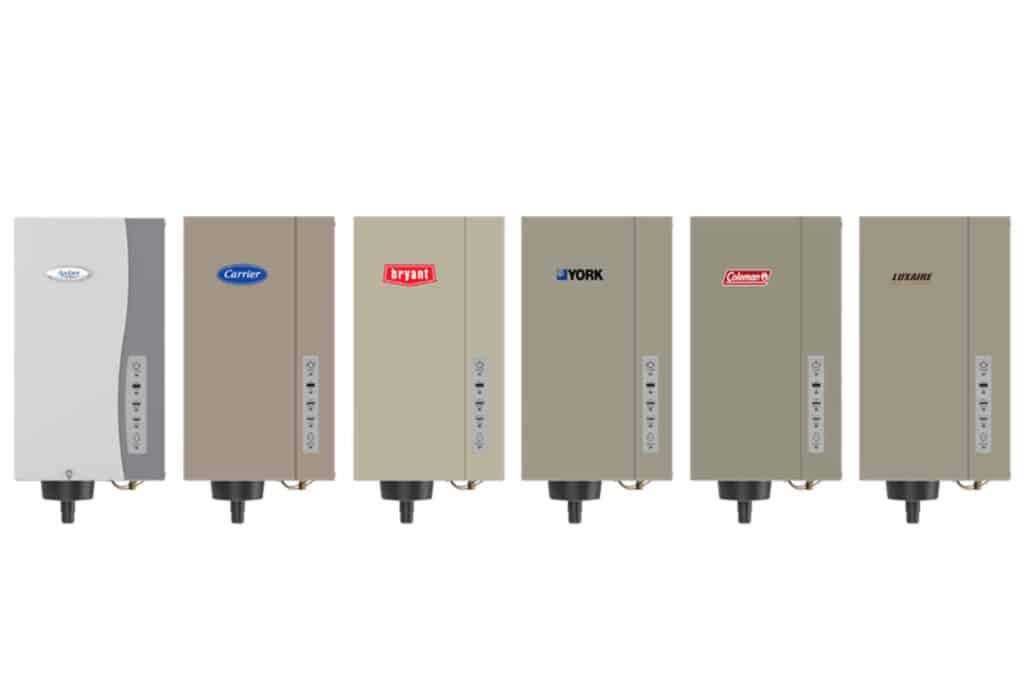 Product photo of recalled steam humidifiers, representing the Research Products steam humidifier recall.