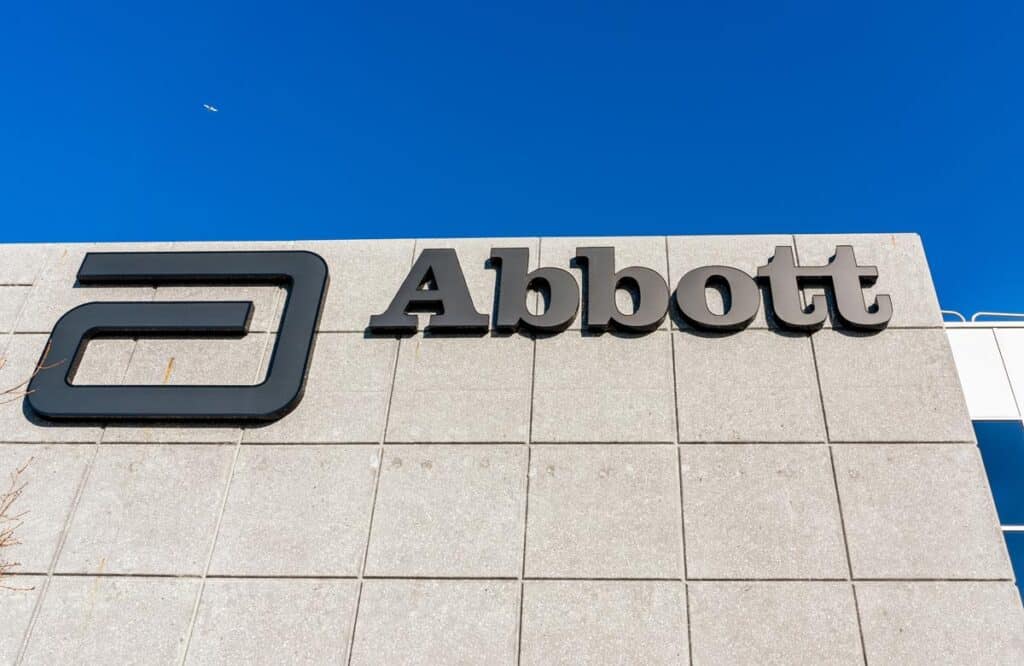 Close up of Abbott signage, representing the PediaSure class action.