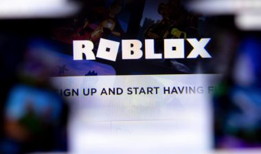 Close up of Roblox logo, representing the Roblox settlement.