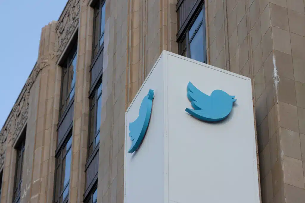 Exterior of Twitter Headquarters, representing the Twitter employees bonus payment class action.