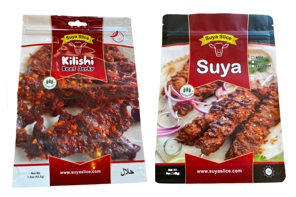 Product photo of recalled products by Suya Slice LLC.