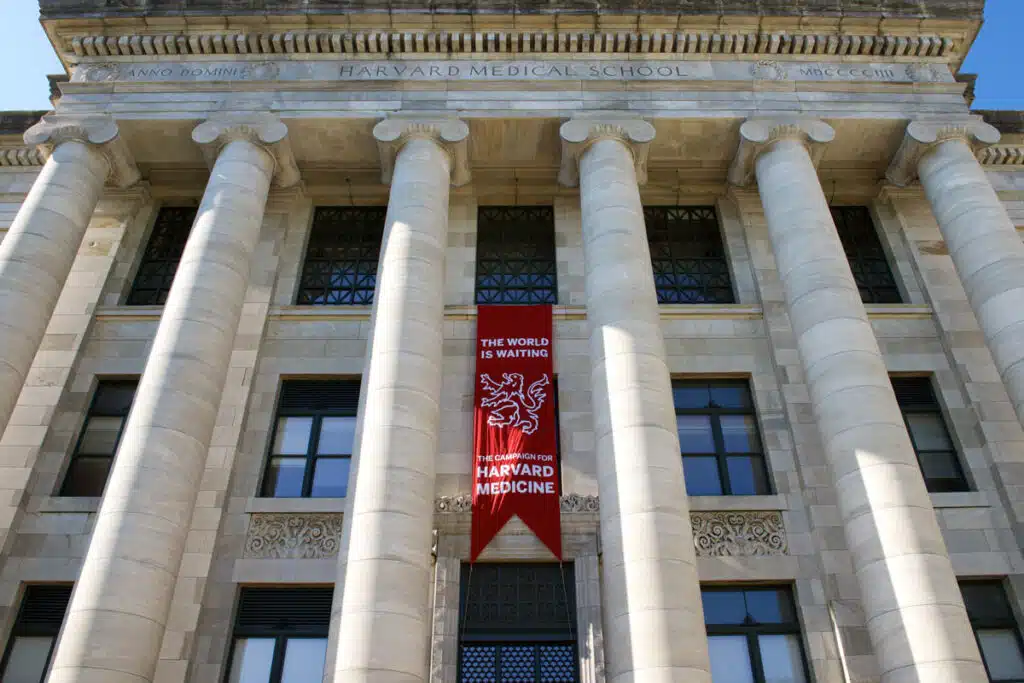 Exterior of Harvard Medical School, representing the Harvard Medical School stolen body parts.
