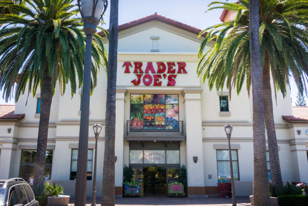 Exterior of a Trader Joe's location, representing the Trader Joe's cookie recall.