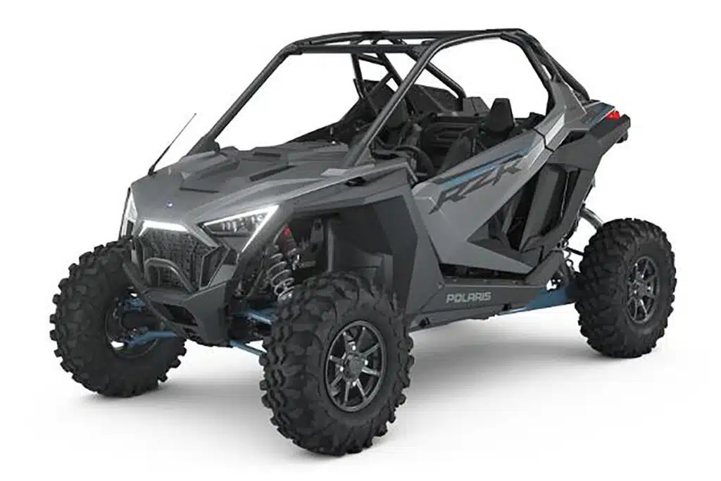 Product photo of a recalled Polaris, representing the Polaris and Bobcat recall.