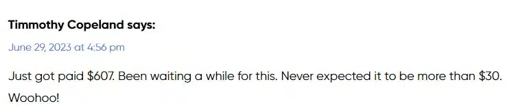 ATM Site 6-29-23 settlement checks