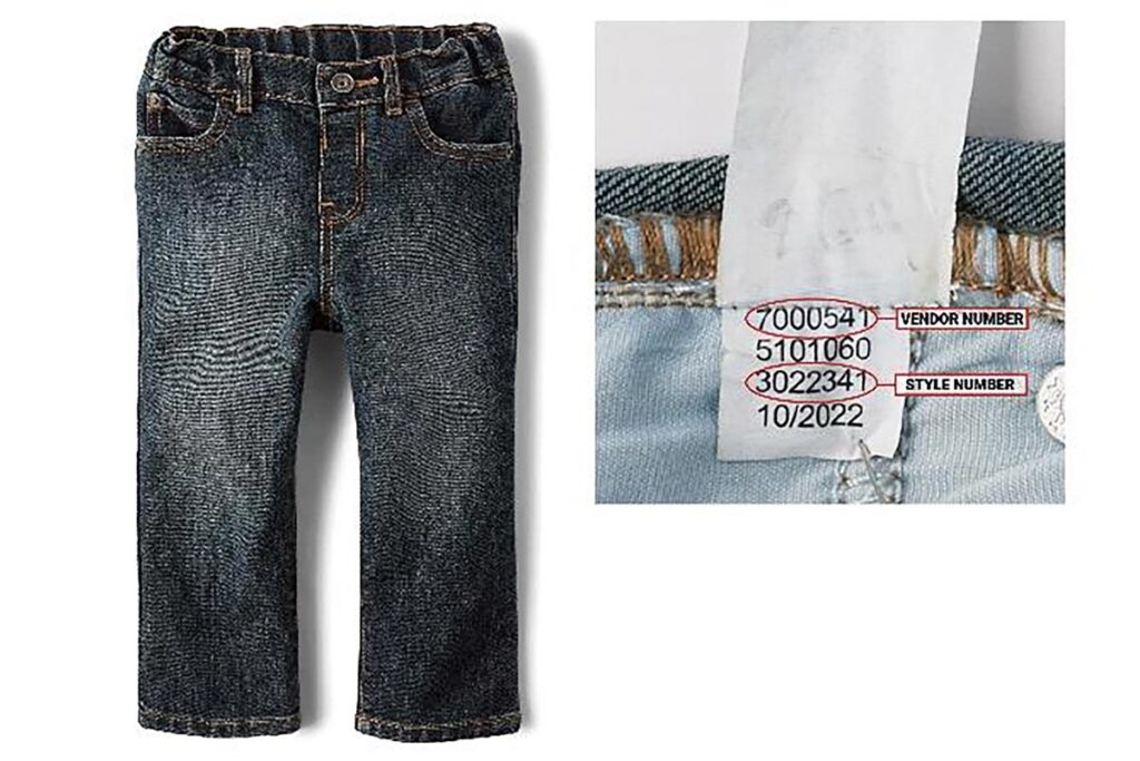 Product photo of recalled clothes by The Children's Place, representing The Children's Place recall.