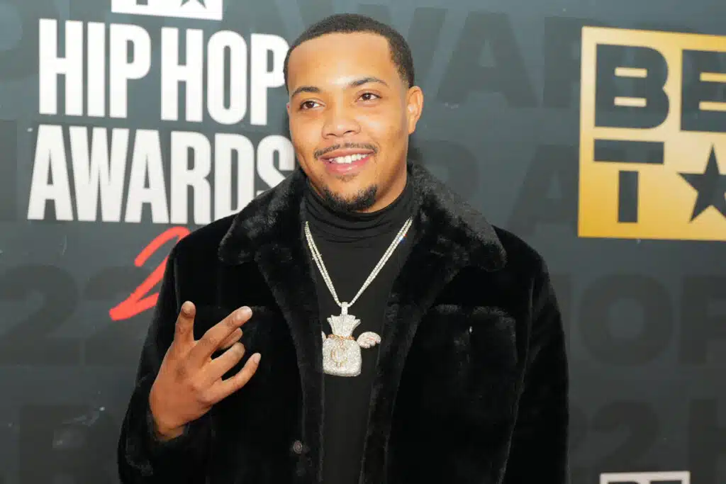 Photo of G Herbo at an award show, representing the G Herbo charges.
