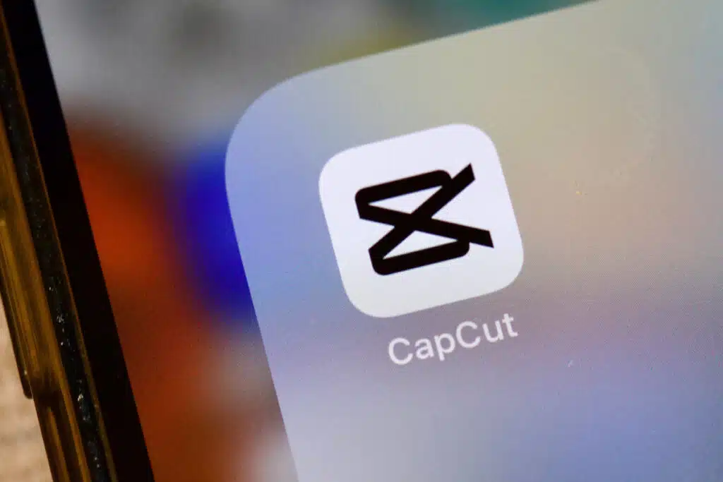 Close up of CapCut app icon, representing the ByteDance CapCut app class action.