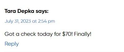 EZ Pawn FB 8-4-23 settlement checks