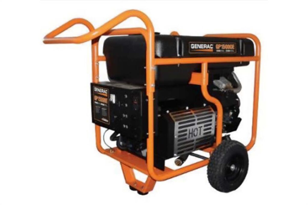 Product photo of recalled generator by Generac, representing the Generac generator recall.