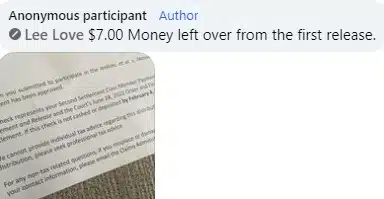 National Grid 2nd Distribution 8-8-23 settlement checks