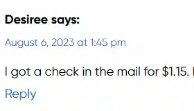 UTZ 2nd Distribution site 8-7-23 settlement checks