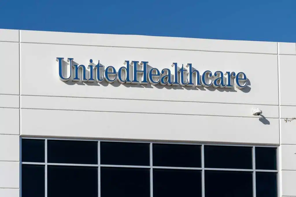 Close up of United Healthcare signage, representing the UnitedHealthcare data breach class action.