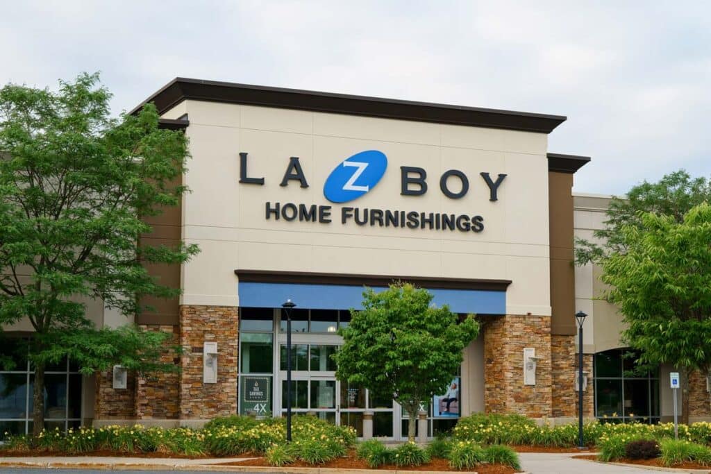 Exterior of a La-Z-Boy location, representing the La-Z-Boy text messages class action.