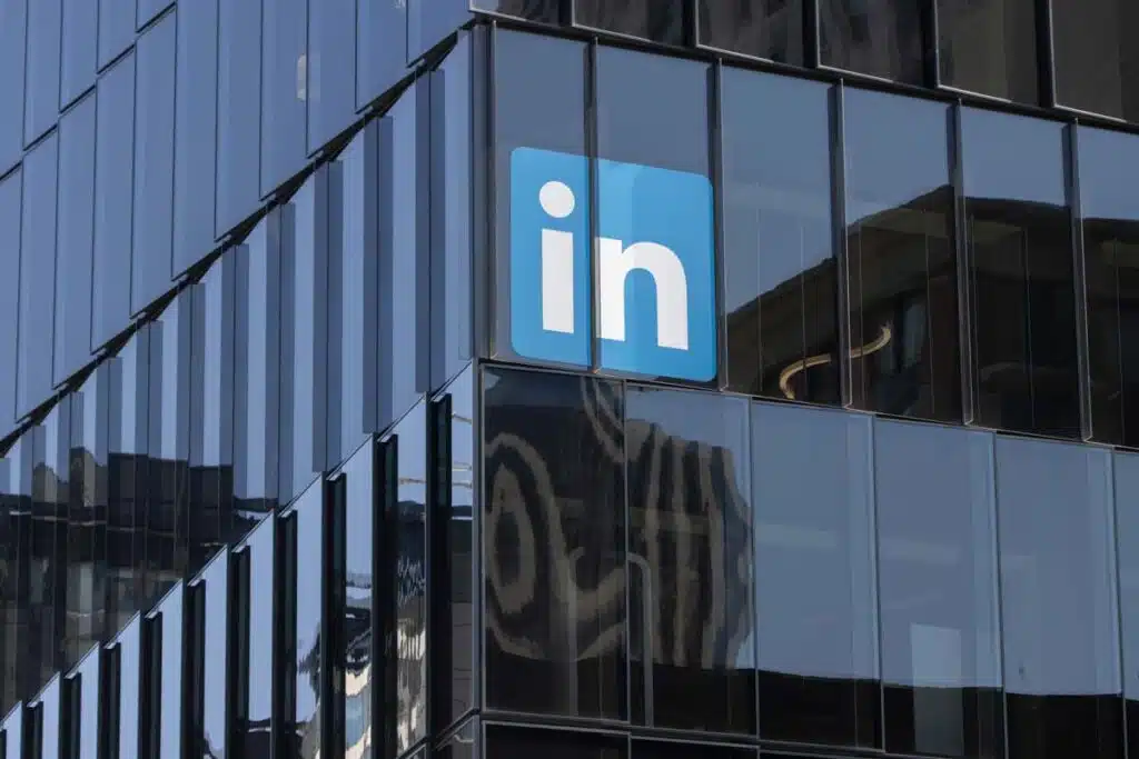 Exterior of the LinkedIn office building, representing the LinkedIn 401(k) class action lawsuit settlement.