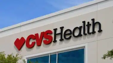 Close up of CVS Health signage, representing the CVS phenylephrine class action.
