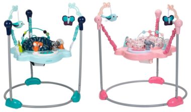 Product photo of recalled activity center by Cosco, representing the children's activity center recall.