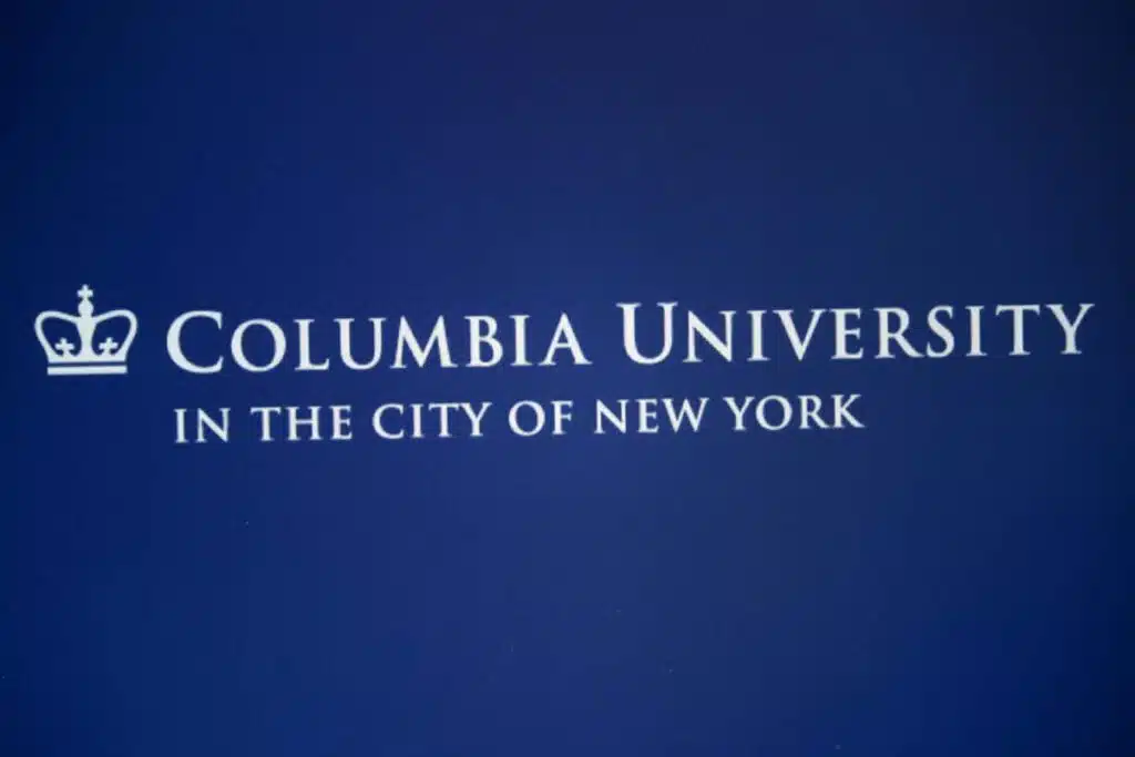 Columbia University logo, representing the Columbia University class action.