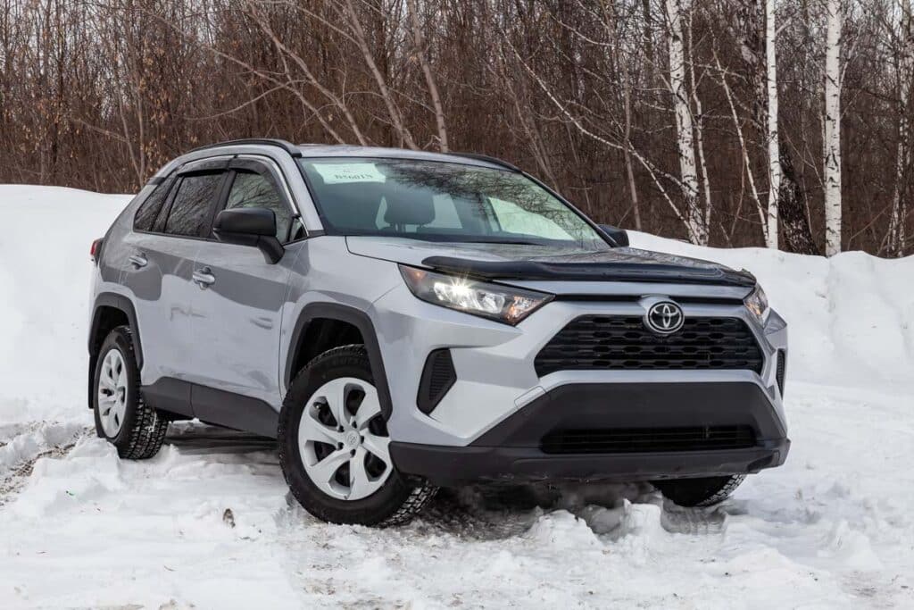 A 2018 Toyota RAV4, representing the Toyota Rav4 recall.