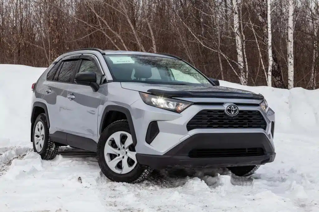 A 2018 Toyota RAV4, representing the Toyota Rav4 recall.