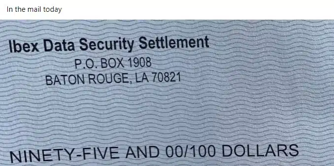 Ibex class action settlement payouts