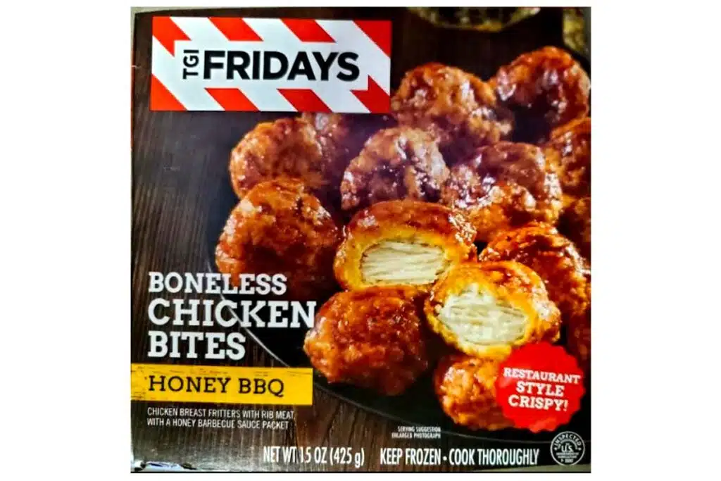 Product photo of recalled boneless chicken, representing the TGI Fridays chicken recall.