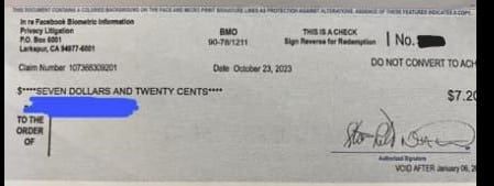 FacebookIllinoisBiometriccheck11-2-23 settlements paying out