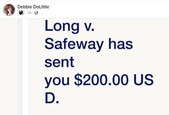 SafewayOregonFB11-2-23 settlement payments