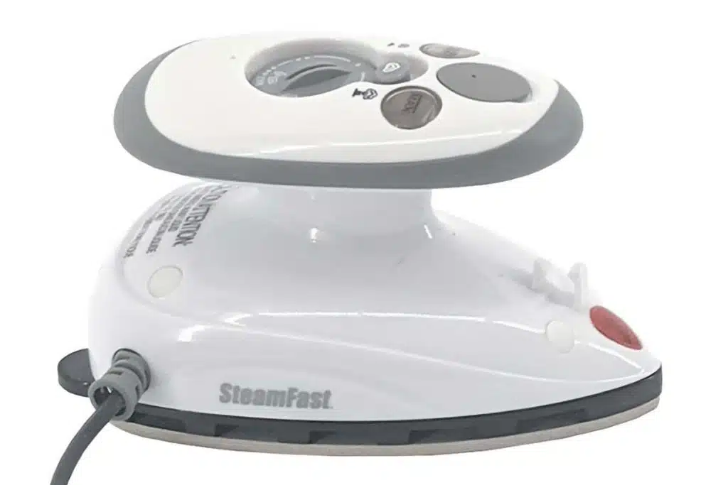 Product photo of recalled steam iron by SteamFast, representing the Vornado class action lawsuit.