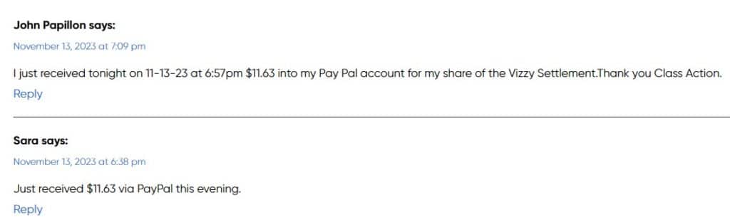VizzySite11-14-23 settlement payments