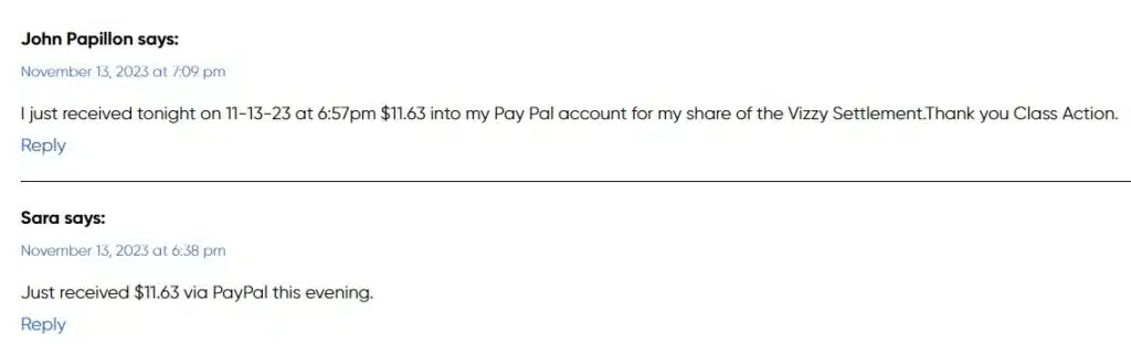 VizzySite11-14-23 settlement payments