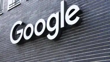 Close up of Google signage, representing the Google tracking lawsuit.